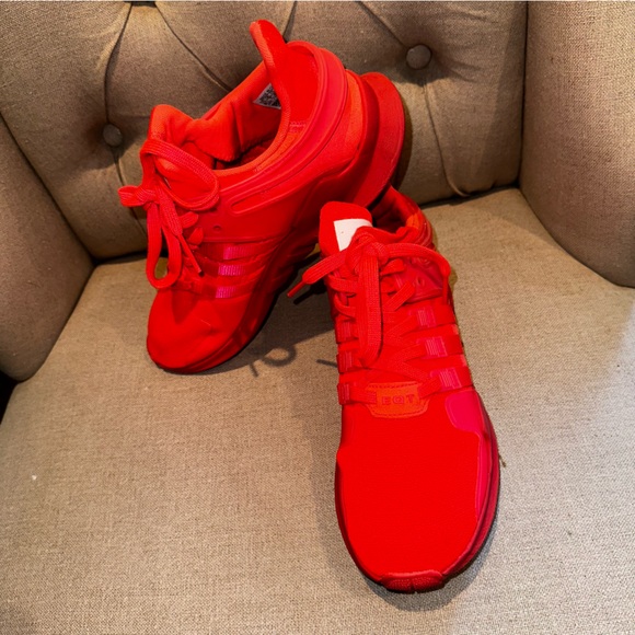 Adidas 2016 Equipment Support Turbo Pink Women Sneakers Size 8.5 Shoes BB2326 - Picture 7 of 15